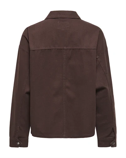 Only - ONLSierra Twill Jakke - Chicory Coffee
